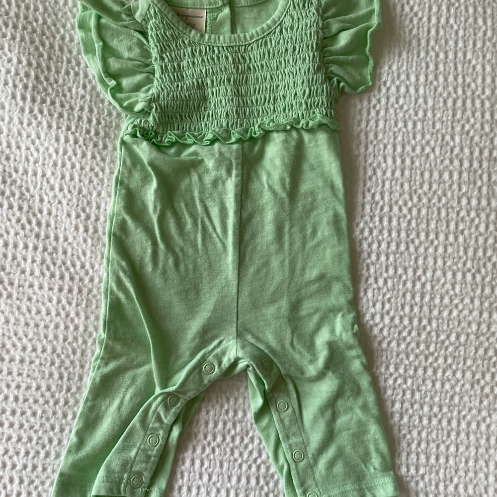 Fun Green Jumpsuit